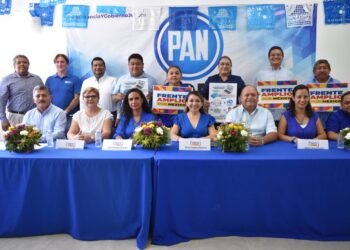 Presenta PAN Quintana Roo a coordinadores estatales del Frente Amplio por México