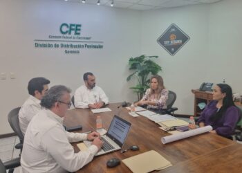 Se reunió Lili Campos con CFE para solucionar los apagones