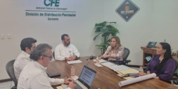 Se reunió Lili Campos con CFE para solucionar los apagones