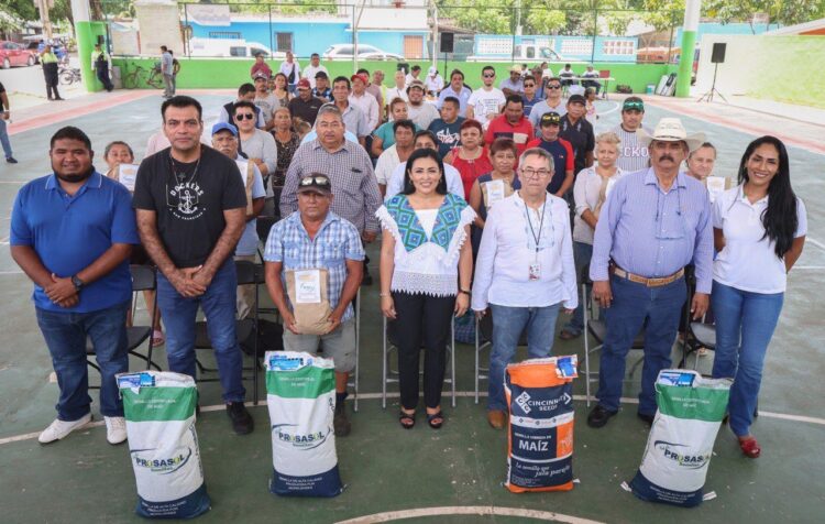 El campo, uno de los pilares de Puerto Morelos: Blanca Merari
