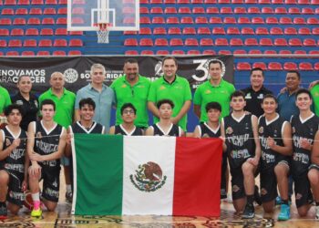 Realiza Selección Mexicana de Básquetbol Sub-17 campamento en Playa del Carmen