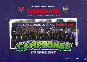 Inter Playa del Carmen, campeón de Liga Nacional Juvenil 2023