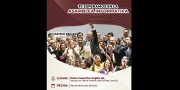 Confirmada la visita de Marcelo Ebrard a Cancún y Playa del Carmen