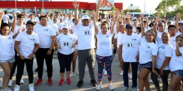 Inician festejos por 30 aniversario de Solidaridad con carrera en Puerto Aventuras