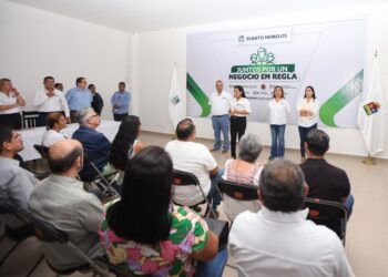 Pone en marcha Blanca Merari jornada “Juntos por un negocio en regla”