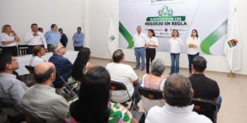 Pone en marcha Blanca Merari jornada “Juntos por un negocio en regla”