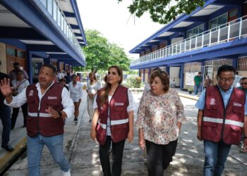 Mara Lezama invierte en infraestructura educativa en el sur de Quintana Roo