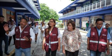 Mara Lezama invierte en infraestructura educativa en el sur de Quintana Roo