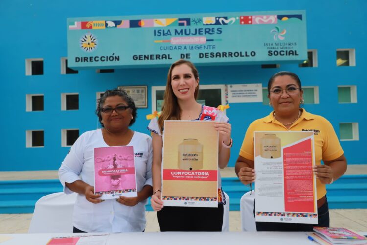 Impulsa Atenea Gómez programas sociales que generan prosperidad en Isla Mujeres