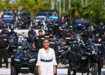 Entrega Mara Lezama patrullas y equipo a la SSC con inversión de más de 2 mil mdp