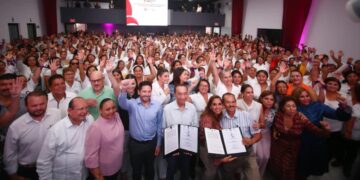Mara Lezama y CROC firman Nuevo Acuerdo para construir un Quintana Roo de paz