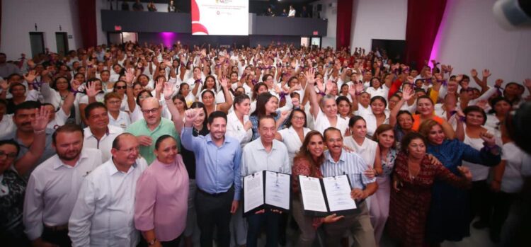 Mara Lezama y CROC firman Nuevo Acuerdo para construir un Quintana Roo de paz