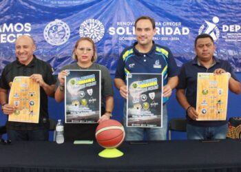 Presentan torneo internacional de básquetbol para festejos del 30 aniversario de Playa del Carmen