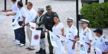 Da Blanca Merari banderazo de inicio del Operativo Vacacional de Verano 2023
