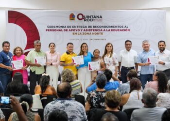 Valora y reconoce Mara Lezama trabajo del personal de apoyo a la educación