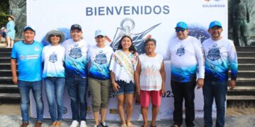Da Lili Campos el pitazo para el torneo de pesca legado y tradición