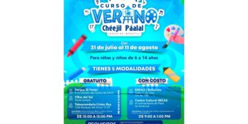 Anuncian curso de verano cultural Chéejil Páalal en Playa del Carmen