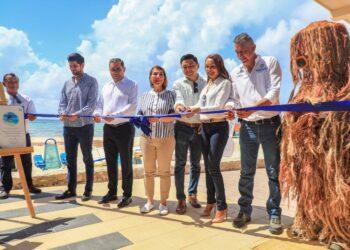 Inauguran nueva playa inclusiva “Pelícanos” en Playa del Carmen