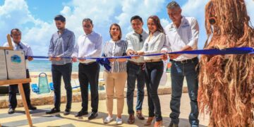 Inauguran nueva playa inclusiva “Pelícanos” en Playa del Carmen
