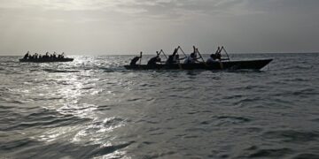 Llevan a cabo exitosa regata a Remo en Canoas Mayas en Playa del Carmen