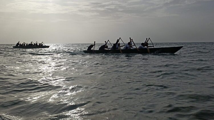 Llevan a cabo exitosa regata a Remo en Canoas Mayas en Playa del Carmen