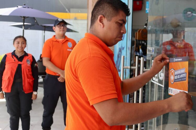 Se suman más negocios de Puerto Morelos a “Red de Apoyo y Resguardo Seguro”