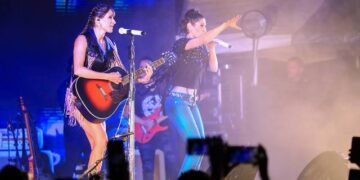 Rotundo éxito de “Ha Ash” en la Feria del Carmen