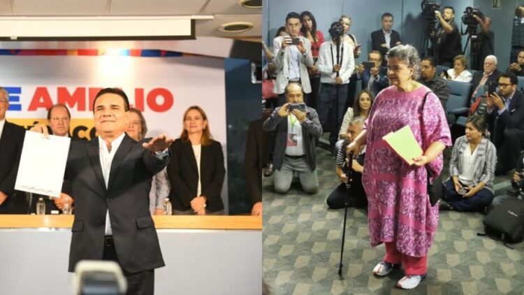 Se registran Silvano Aureoles y Beatriz Paredes para participar en proceso de Va por México