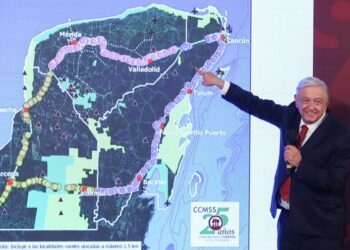 Hará AMLO primer recorrido en el Tren Maya el 1 de septiembre