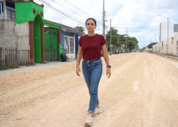 Ana Paty Peralta lleva obras transformadoras a colonias de Cancún