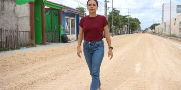 Ana Paty Peralta lleva obras transformadoras a colonias de Cancún