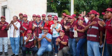 Ana Paty Peralta supervisa acciones preventivas ante lluvias