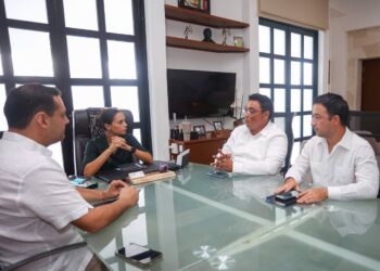 Dialoga Ana Paty Peralta con CFE para gestionar mejores servicios para familias