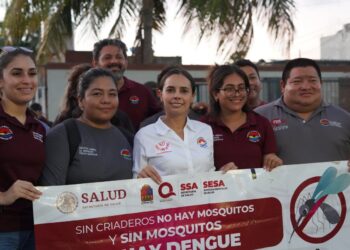 Ana Paty Peralta mantiene labores permanentes contra el dengue