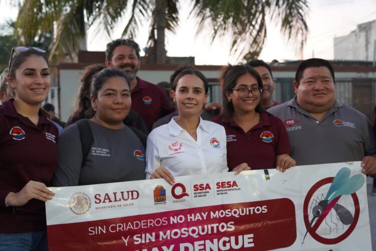 Ana Paty Peralta mantiene labores permanentes contra el dengue