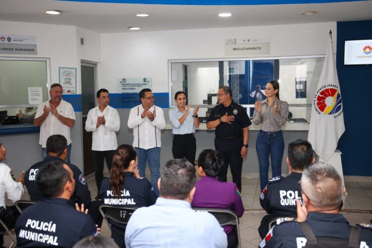 Establece Ana Paty Peralta conexión directa en seguridad