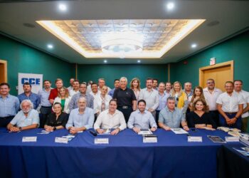 Renán Sánchez Tajonar se reúne con el Consejo Coordinador Empresarial del Caribe