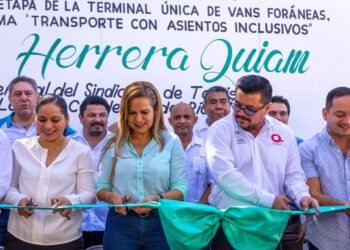 Lili Campos, a favor de servicios dignos para usuarios de transporte