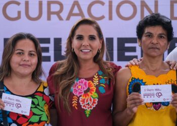 Mara Lezama lleva justicia social a familias de Solidaridad