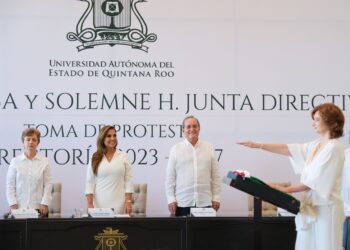 Cuenta la UQROO con Mara Lezama para transformar su futuro