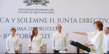 Cuenta la UQROO con Mara Lezama para transformar su futuro