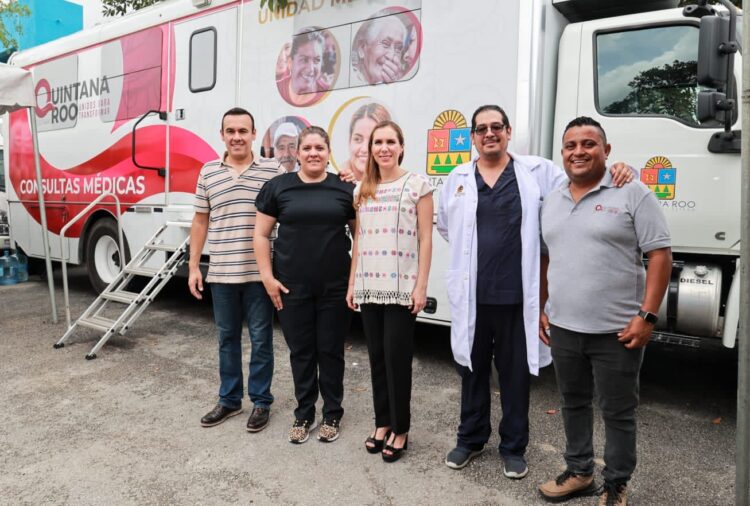 Regresan las caravanas de ‘Salud para Tod@s’ a lsla Mujeres