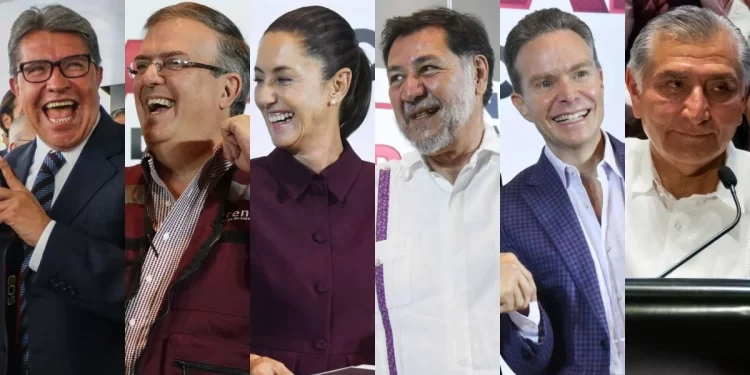 Así se posicionan ‘corcholatas’ al iniciar con levantamiento de encuesta de Morena