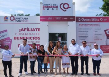 Lleva Mara Lezama a Lázaro Cárdenas atención a salud con Unidad del Bienestar