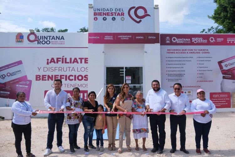 Lleva Mara Lezama a Lázaro Cárdenas atención a salud con Unidad del Bienestar