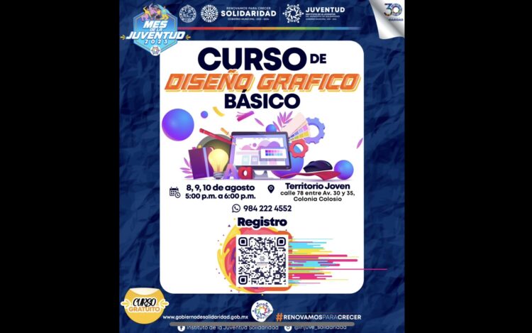 Gobierno de Playa del Carmen, preparado para el Día Internacional de la Juventud