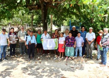 Conforman comités para obras de pavimentación en Leona Vicario