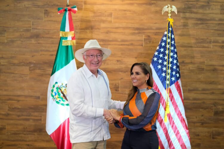 Confianza y cooperación entre Estados Unidos y Quintana Roo, señala Mara Lezama