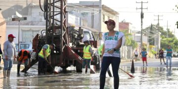 Ana Paty Peralta supervisa acciones preventivas ante lluvias