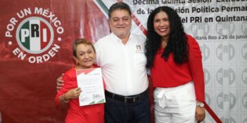Genoveva Cetina, nueva Secretaria General Adjunta del PRI Quintana Roo